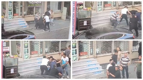Avcılar'da Alacak-Verecek Kavgası! Yaşlı Adama Acımadılar, Sokak Ortasında Sopalarla Dövdüler