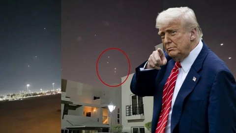 İran'ın Saldırıları Sonrası Trump'tan Açıklama! Misillemeye Değinmedi, Medyayı Hedef Aldı