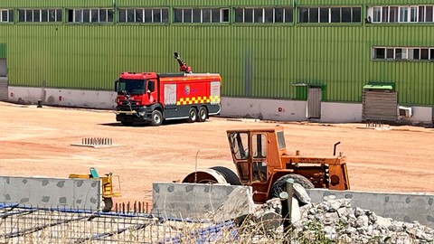 Kocaeli'de Panik Anları: Doğal Gaz Borusu Delindi, Fabrika Tahliye Edildi