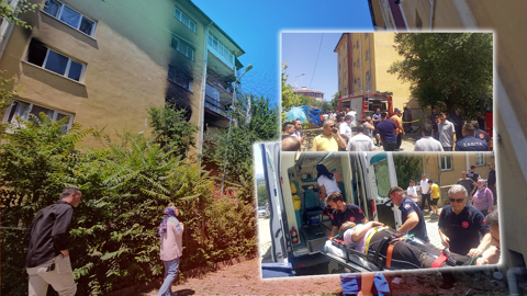 6 Katlı Apartmanda Mahalleyi Ayağa Kaldıran Olay