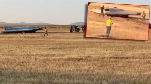 Konya'da Sıcak Saatler: İHA Acil İniş Yaptı, Ekipler Harekete Geçti