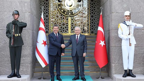 Bakan Güler, KKTC Başbakanı Üstel İle Görüştü