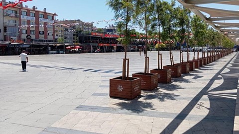 Aydın’da Kavurucu Sıcak Sonrası Sokaklarda Kimse Kalmadı