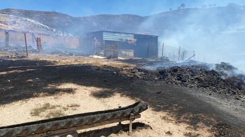 Çanakkale Ayvacık'ta Korkutan Alevler