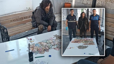 Şanlıurfa’da Üzerinden 20 Bin Lira Çıkan Dilenci Sınır Dışı Edildi