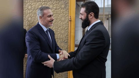 Bakan Fidan, Suriye Cumhurbaşkanı ile Görüşecek