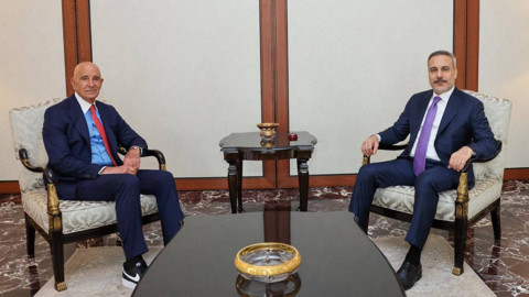 Dışişleri Bakanı Hakan Fidan, ABD Büyükelçisi Barrack İle Bir Araya Geldi