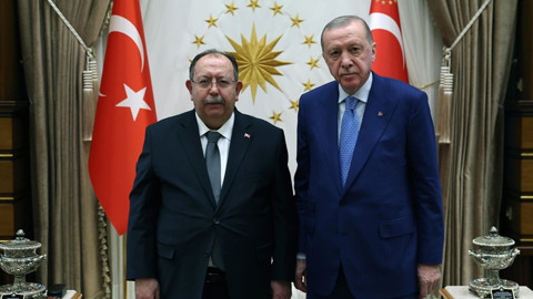 Cumhurbaşkanı Erdoğan, YSK Başkanı Yener ile Görüştü