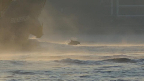 İstanbul Boğazı’nda Dikkat Çeken Manzara