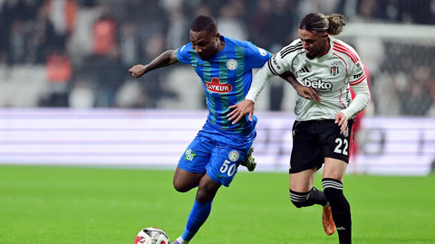 Beşiktaş, Çaykur Rizespor'u Tek Golle Geçti