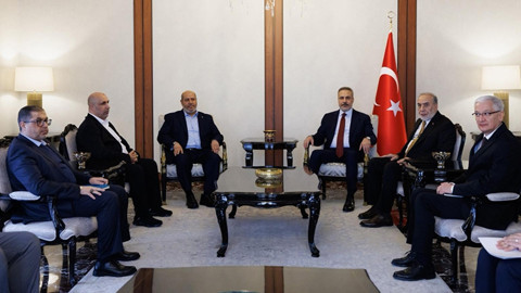 Ankara'da Gazze Zirvesi: Hakan Fidan Hamas Heyetiyle Görüştü