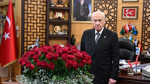 Cumhurbaşkanı Erdoğan, Bahçeli'nin Yeni Yılını Kutladı