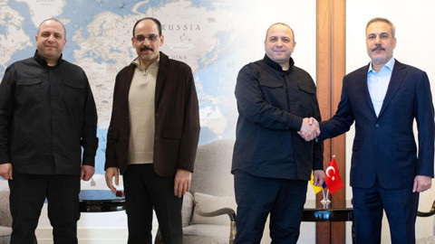 Ankara’da Kritik Görüşme: Fidan ve Kalın Umerov ile Bir Araya Geldi