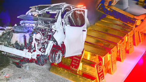 Altın Yüklü Zırhlı Araç Takla Attı: Kilolarca Altın Buhar Oldu