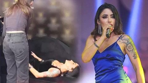 Kıbrıs Konserinde Korkutan Anlar! Melek Mosso Sahnede Fenalaştı