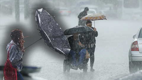 Meteoroloji 20 İli Uyardı... Sağanak ve Kuvvetli Rüzgar Kapıda