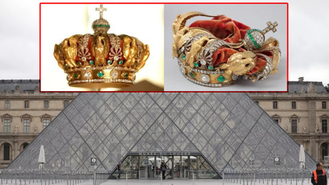Louvre Müzesi İlk Kez Paylaştı: İşte Dünyayı Şoke Eden Soygunda Düşürülen İmparatoriçe Tacı