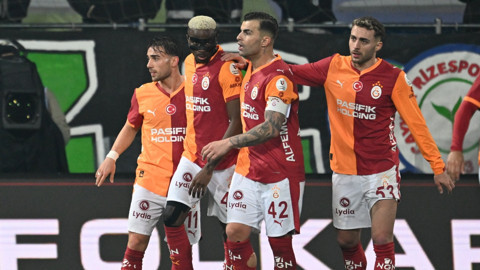 Galatasaray'dan Rize'de Net Galibiyet: Barış Alper Yıldızlaştı