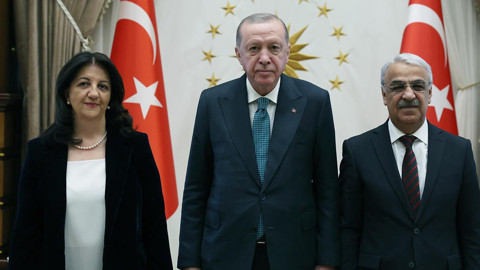 Cumhurbaşkanı Erdoğan, DEM Heyetiyle Görüştü