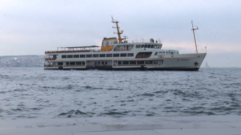 İstanbul'da Vapur Seferleri İptal