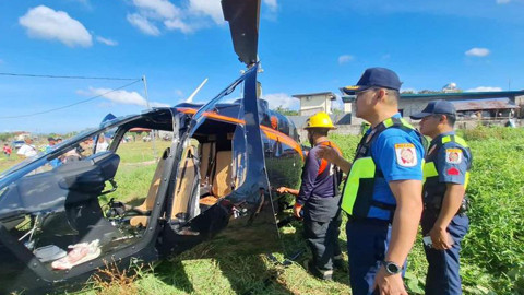 Filipinler'de Helikopter Düştü: Ölü ve Yaralılar Var
