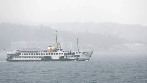 İstanbul'da Vapur Seferlerine Sis Engeli