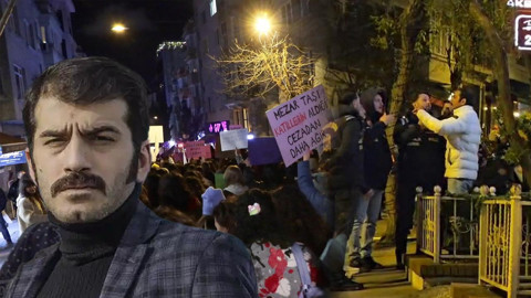 Taksim’deki 8 Mart Eyleminde Ufuk Bayraktar ile Kadınlar Arasında Gerginlik, Polis Müdahale Etti