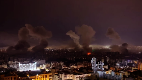 İsrail'den Lübnan'a Ağır Saldırı! 50 Bina Yıkıldı