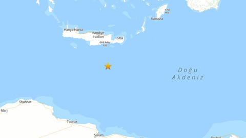 Akdeniz Açıklarında Korkutan Deprem