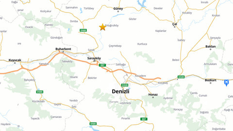 Denizli Buldan'da Bir Deprem Daha