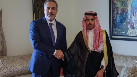 Bakan Fidan, Suudi Mevkidaşıyla Görüştü