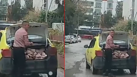 Taksinin Bagajında Et Sevkiyatı Yapan İşletmeye Ceza