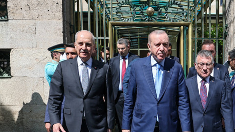 Cumhurbaşkanı Erdoğan ile Kurtulmuş Arasında Sürpriz Görüşme