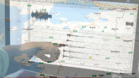 Kütahya'da Korkutan Deprem!