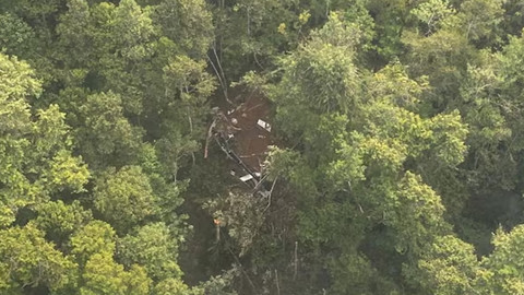 Endonezya’da Facia: Düşen Helikopterden Sağ Çıkan Olmadı