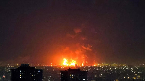 Başkent Tahran'da Patlama Sesleri