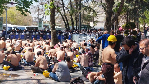 Direnişçi Madenciler Bakanlık Yetkilileri İle Görüşüyor