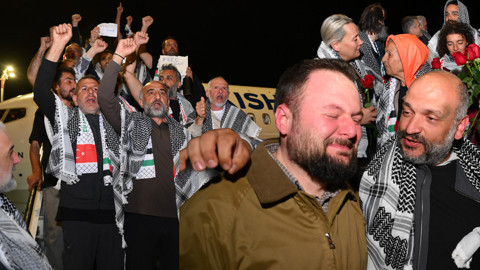 15 Ülke, Tek Uçak... İsrail'in Alıkoyduğu 59 Sumud Aktivisti İstanbul'da