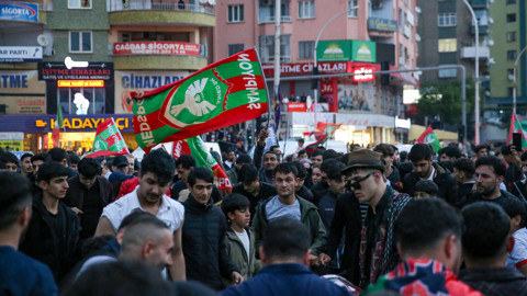 Amedspor Kutlamalarında 11 Yaralı, 10 Gözaltı
