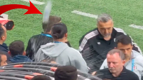 Dolmabahçe'de İstifa Sesleri! Sergen Yalçın'a Su Şişesi Fırlatıldı