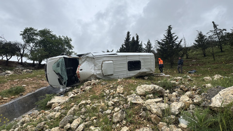 Gaziantep'te İşçi Servisi Uçuruma Devrildi, Çok Sayıda Yaralı Var