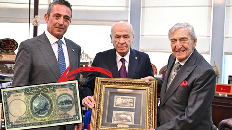 Ali Koç ve Rahmi Koç'un Bahçeli'ye Hediyesinin Değeri Şaşırttı: Tarihi Banknotun Sırrı Ortaya Çıktı