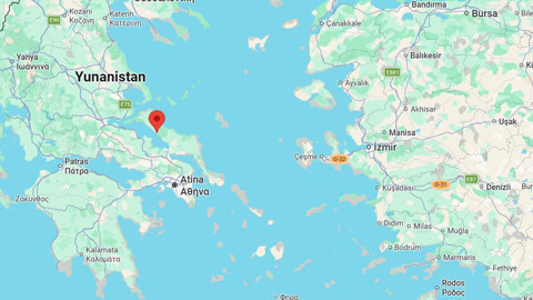 Yunanistan'da 5.3 Büyüklüğünde Deprem