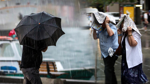 Hafta Sonu Planı Yapanlar Dikkat! Meteoroloji Alarm Verdi: Kuvvetli Yağış, Fırtına ve Toz Taşınımı Geliyor