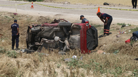 Çankırı'da Feci Kaza, Ölü ve Yaralılar Var