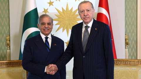 Cumhurbaşkanı Erdoğan Pakistan Başbakanı Şerif İle Bir Araya Geldi