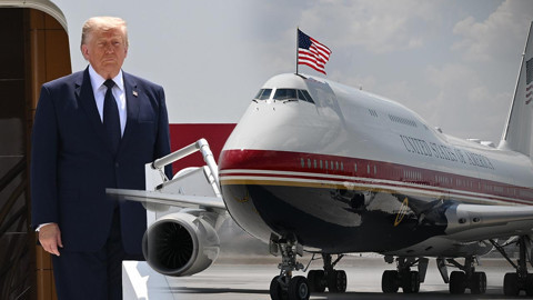 Ankara'dan Ayrılırken Dikkat Çeken Karar! Trump Neden Uçak Değiştirdi?