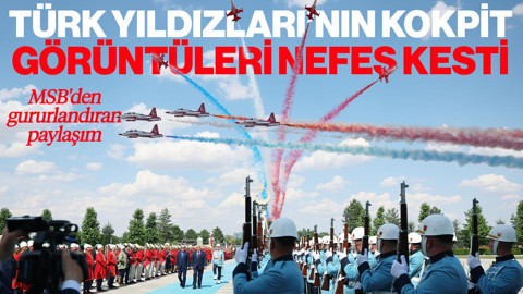 MSB'den Gururlandıran Paylaşım: Türk Yıldızları'nın Kokpit Görüntüleri Nefes Kesti