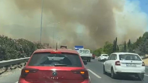 Manisa'da Orman Yangını Büyüyor: İzmir-İstanbul Otoyolu Ulaşıma Kapandı