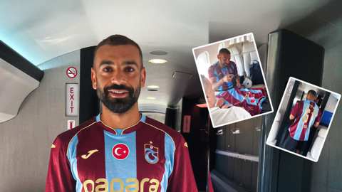 Trabzonspor'un Yeni Dünya Yıldızı Salah Formayı Giydi İlk Mesajı Verdi, 'Bize Her Yer Trabzon'